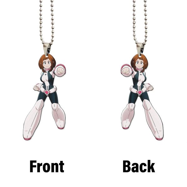 my hero academia car accessories anime car ornament ochaco uraraka miuhx