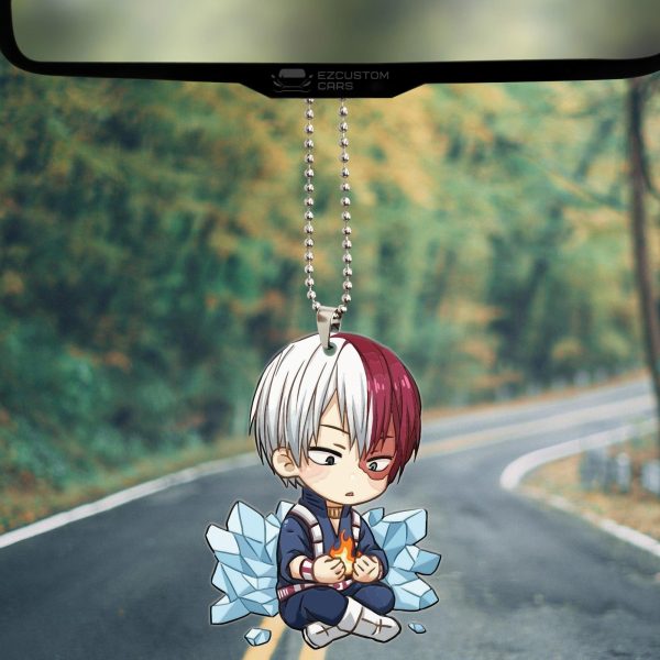 my hero academia car accessories anime car ornament shoto bnm12