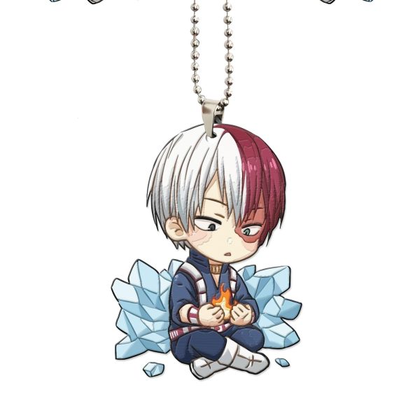 my hero academia car accessories anime car ornament shoto eqf14
