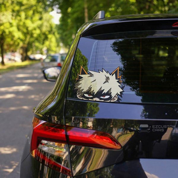 Katsuki Bakugou Car Sticker Custom My Hero Academia Car Accessories