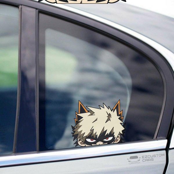 my hero academia car accessories anime car sticker katsuki bakugou wjaug