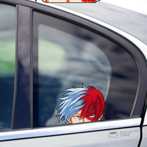 My Hero Academia Car Accessories Anime Car Sticker Shoto Todoroki Gifts for Fans