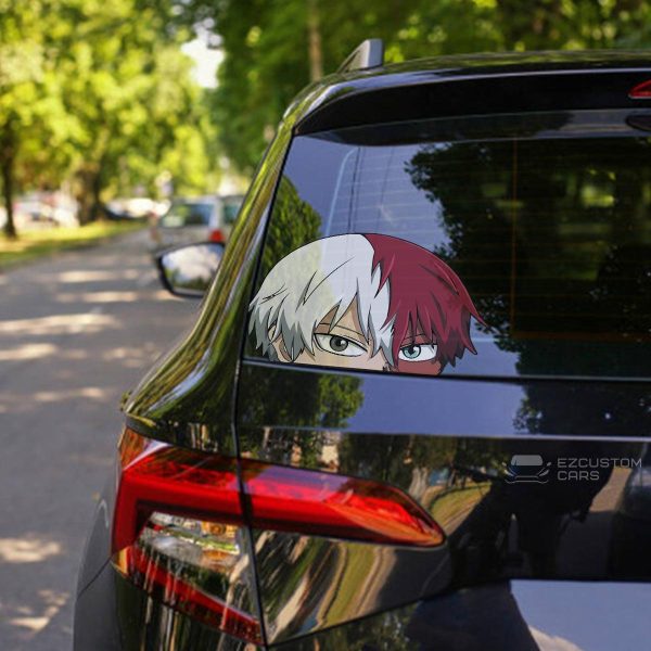 My Hero Academia Car Accessories Anime Car Sticker Shoto Todoroki