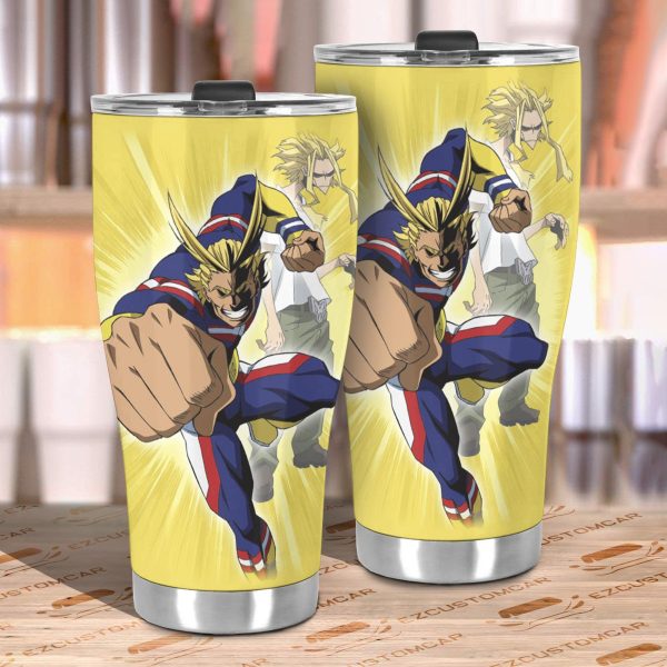 my hero academia car accessories anime car tumbler cup all might mha dafiz