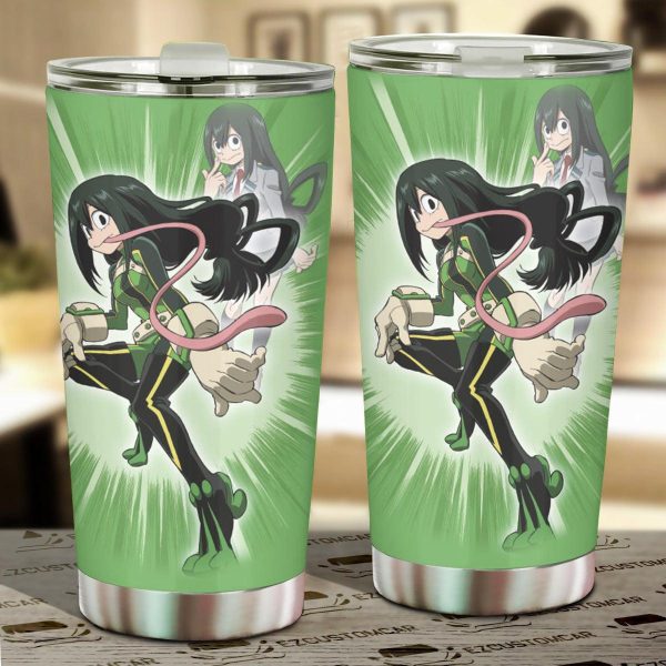 Tsuyu Asui Car Tumbler Cup Cutsom My Hero Academia Anime Car Accessories
