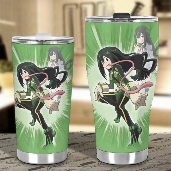 my hero academia car accessories anime car tumbler cup asui tsuyu mha hzha8