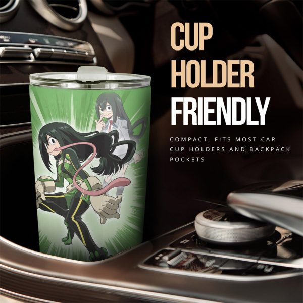 my hero academia car accessories anime car tumbler cup asui tsuyu mha kiilb