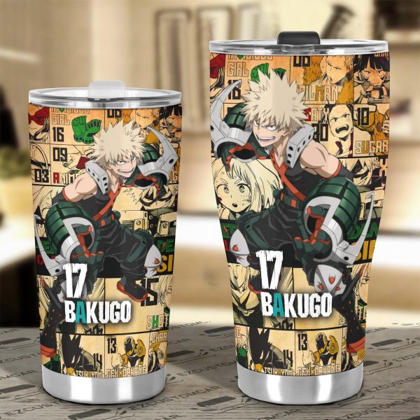 my hero academia car accessories anime car tumbler cup bakugo hero k5g3j
