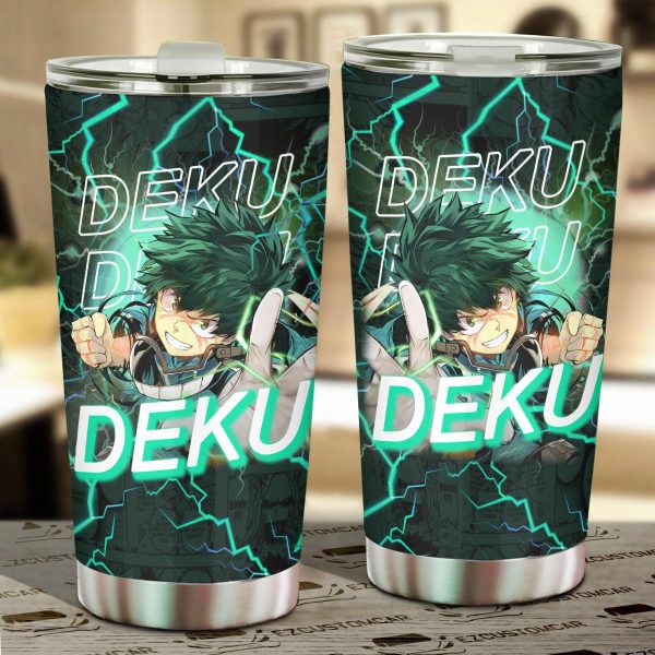 Deku Car Tumbler Cup My Hero Academia Car Accessories Costume Alpha