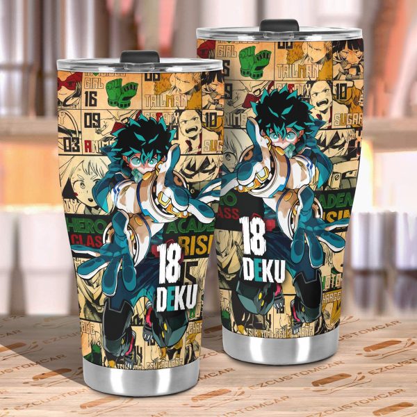 my hero academia car accessories anime car tumbler cup deku hero vc1e4