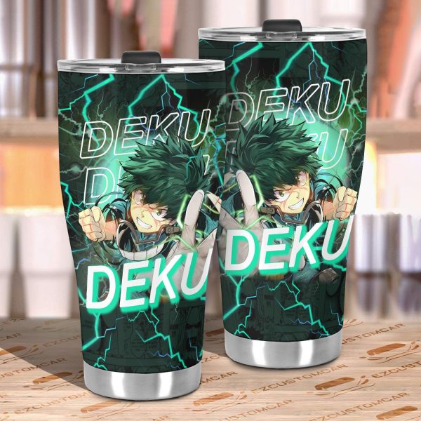 my hero academia car accessories anime car tumbler cup deku hmjyf