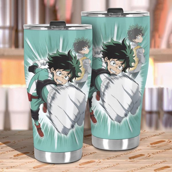 my hero academia car accessories anime car tumbler cup deku mha ahwtu