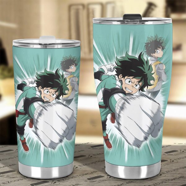 my hero academia car accessories anime car tumbler cup deku mha kaurg
