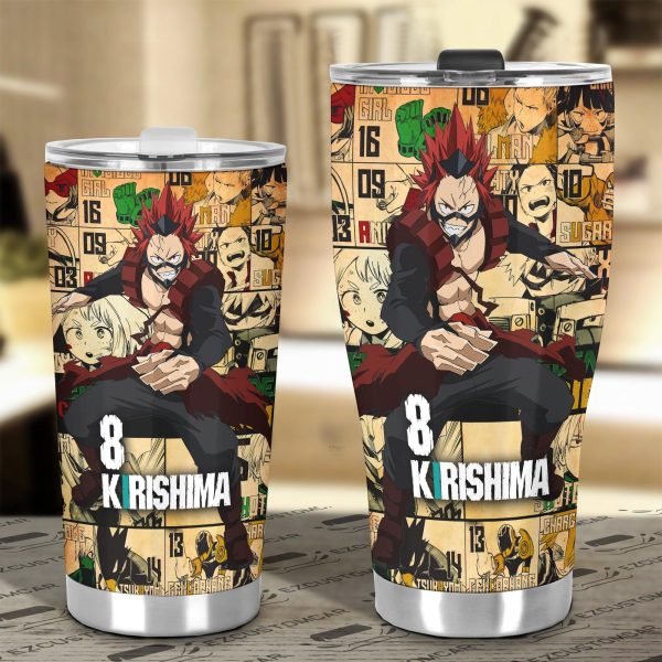 my hero academia car accessories anime car tumbler cup eijiro kirishima hero zayqj