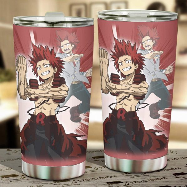 My Hero Academia Car Accessories Anime Car Tumbler Cup Eijiro Kirishima Hero