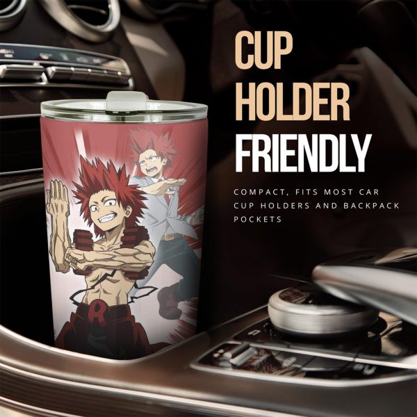 My Hero Academia Car Accessories Anime Car Tumbler Cup Eijiro Kirishima MHA
