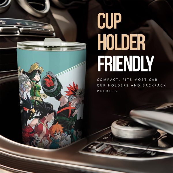 my hero academia car accessories anime car tumbler cup heroes x villains t8idk