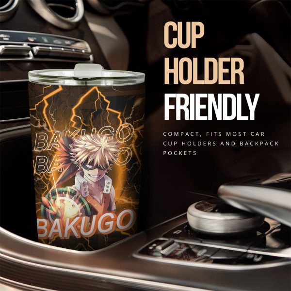 My Hero Academia Car Accessories Anime Car Tumbler Cup Katsuki Bakugo