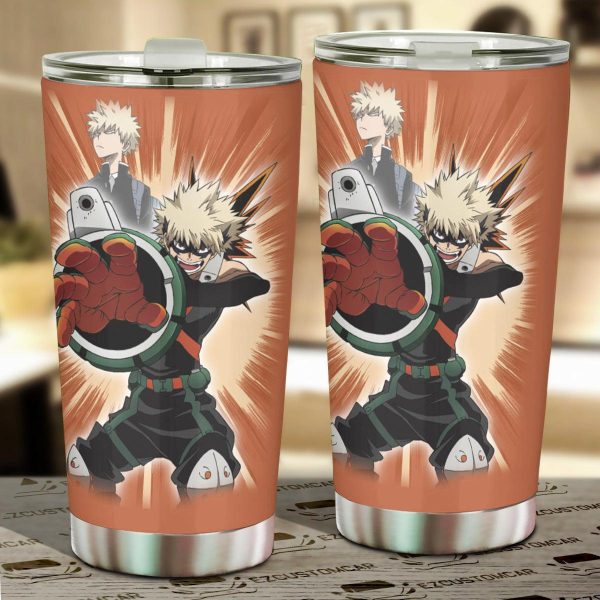 My Hero Academia Car Accessories Anime Car Tumbler Cup Bakugo Hero