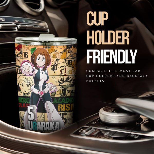 My Hero Academia Car Accessories Anime Car Tumbler Cup Ochaco Uraraka Hero