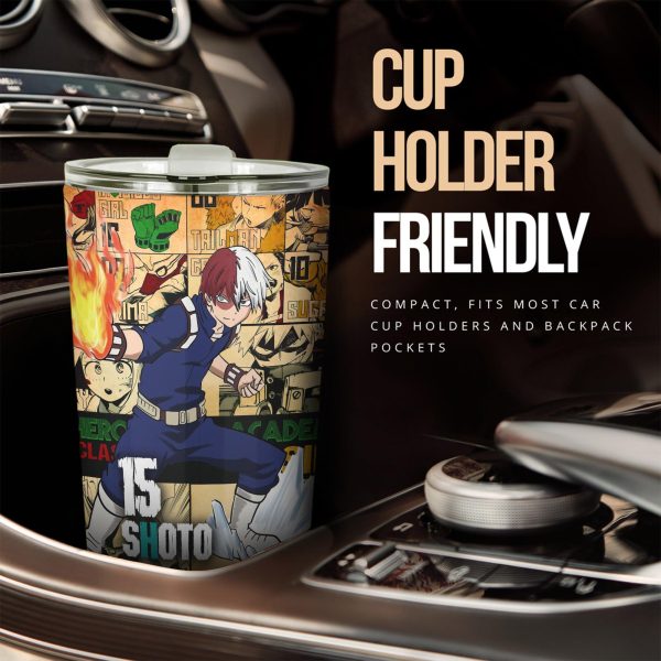 my hero academia car accessories anime car tumbler cup shoto hero lo1bq