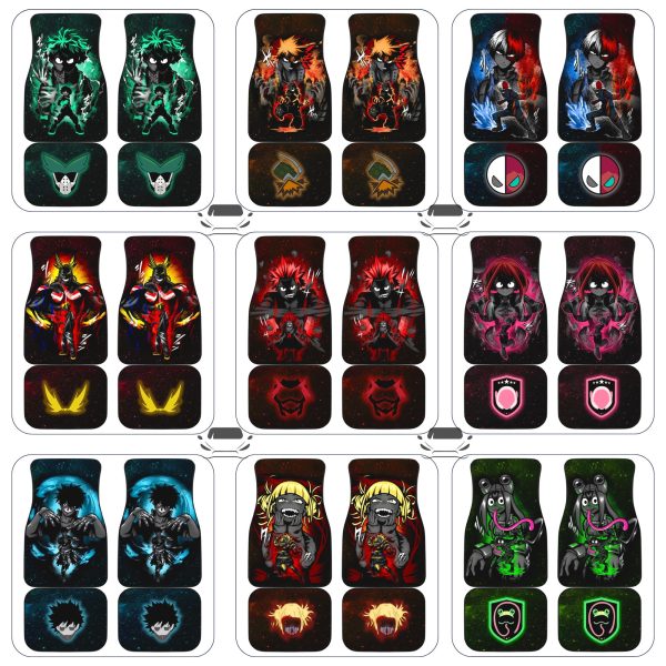 My Hero Academia Car Floor Mats – Enhance Comfort and Protection in Your Vehicle