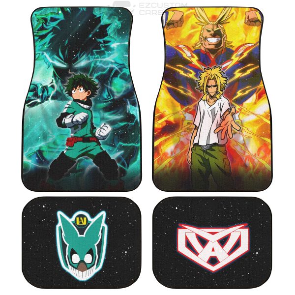 my hero academia car floor mats unleash your quirk with every drive 7kzup