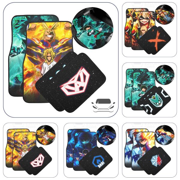 My Hero Academia Car Floor Mats – Unleash Your Quirk with Every Drive