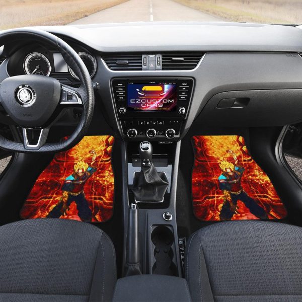 my hero academia car floor mats custom all might anime car accessories i83fs