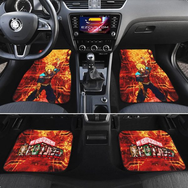 my hero academia car floor mats custom all might anime car accessories laztf