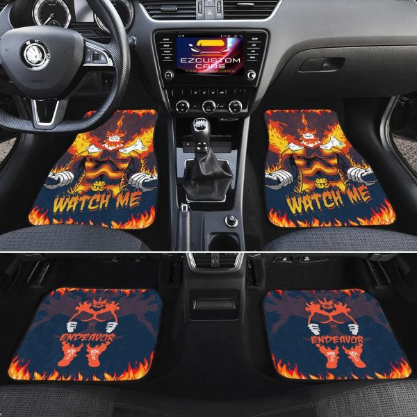 my hero academia car floor mats prominence burn car accessories 2txuj