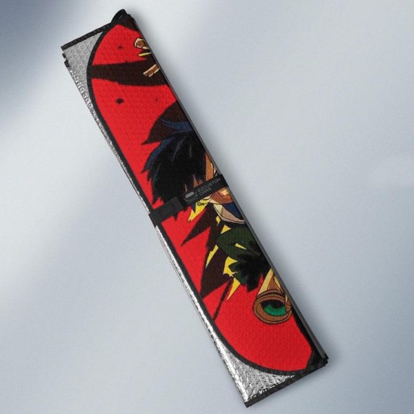 my hero academia car sun shade custom mha hero anime car accessories liffh