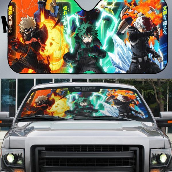 Kacchan My Hero Academia Car Sun Shade