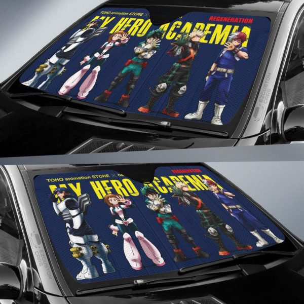 My Hero Academia Car Windshield Sun Shades