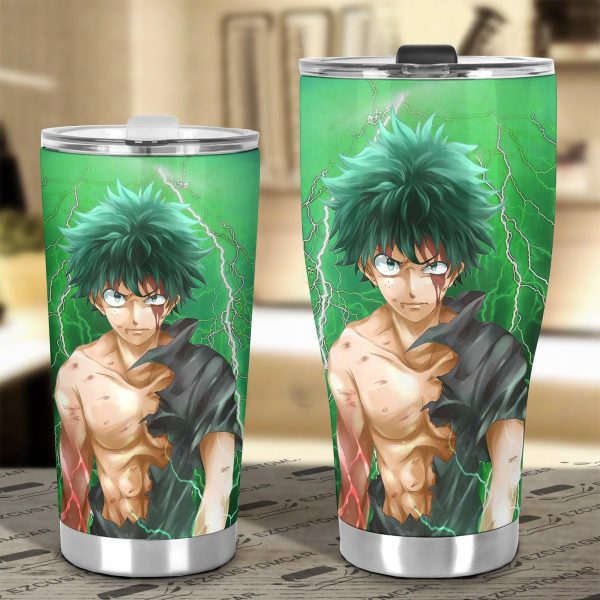 my hero academia deku car accessories anime car tumbler cup fan art gqdiw
