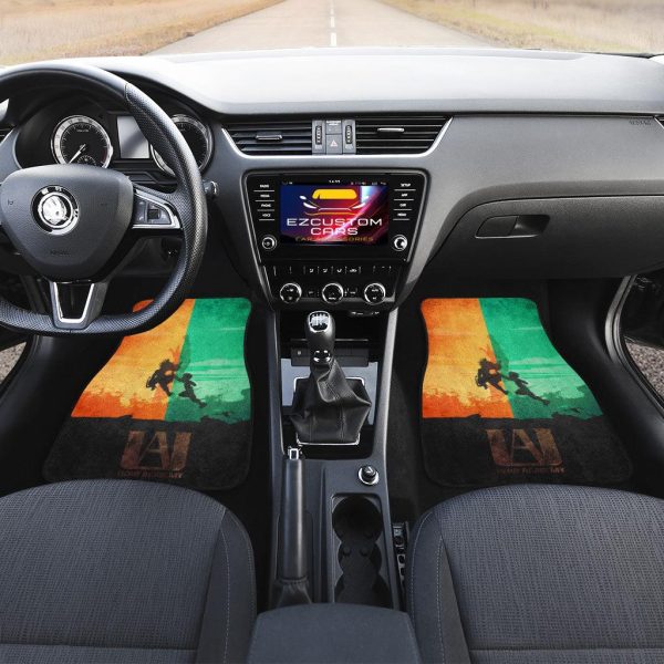 my hero academia izuku and bakugo car floor mats car accessories t80rj