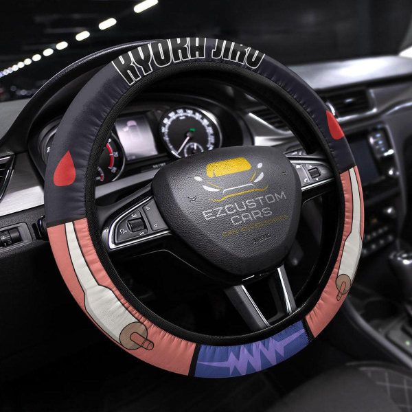 My Hero Academia Kyoka Jiro Anime Steering Wheel Cover Custom Anime Car Accessories