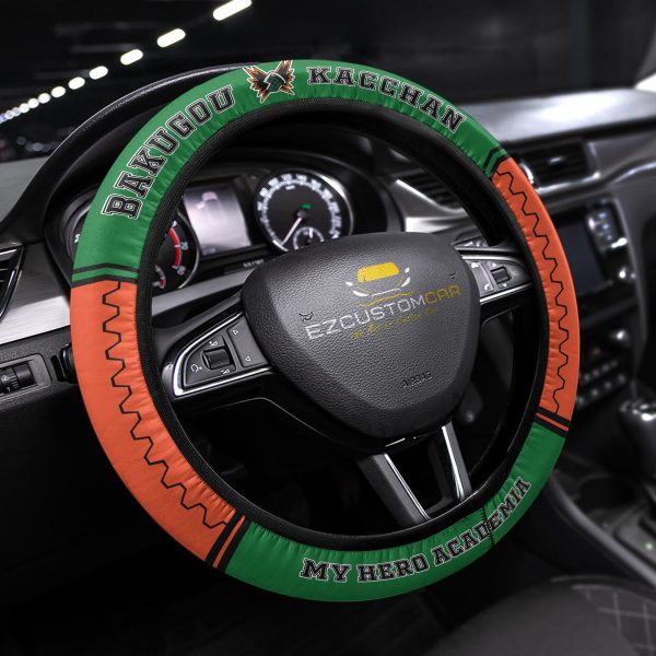 my hero academia steering wheel cover isdnk