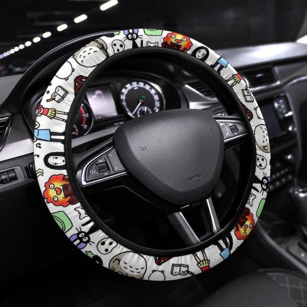 My Neighbor Totoro Cute Anime Steering Wheel Cover
