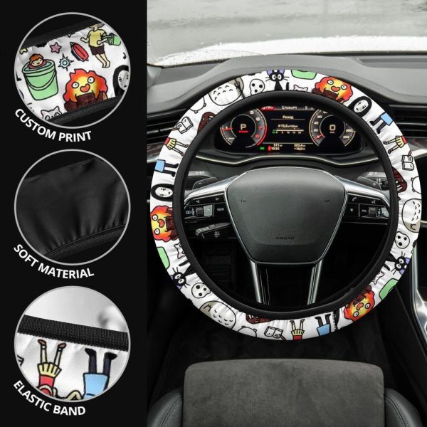 my neighbor totoro cute anime steering wheel cover l8j4t