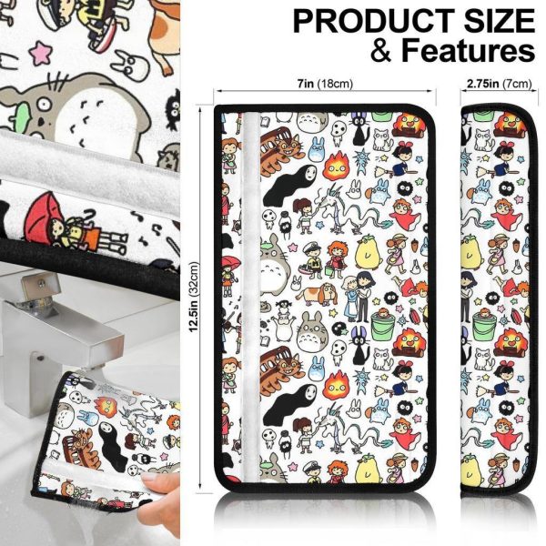 my neighbor totoro cute custom seat belt covers c2krv