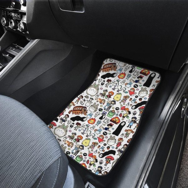 my neighbor totoro pattern car floor mats 8a2wq
