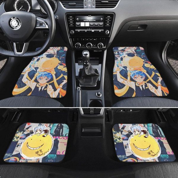 nagisa and koro car floor mats assassination classroom anime car accessories d6th4