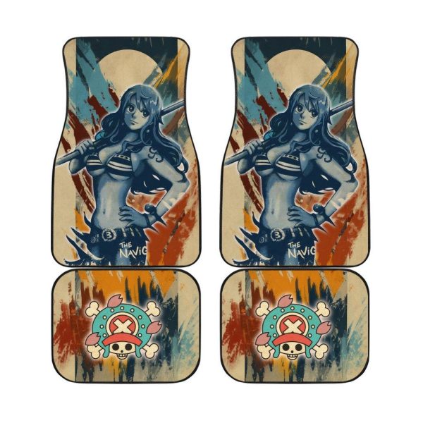 One Piece Anime Car Floor Mats Car AccessoriesNami