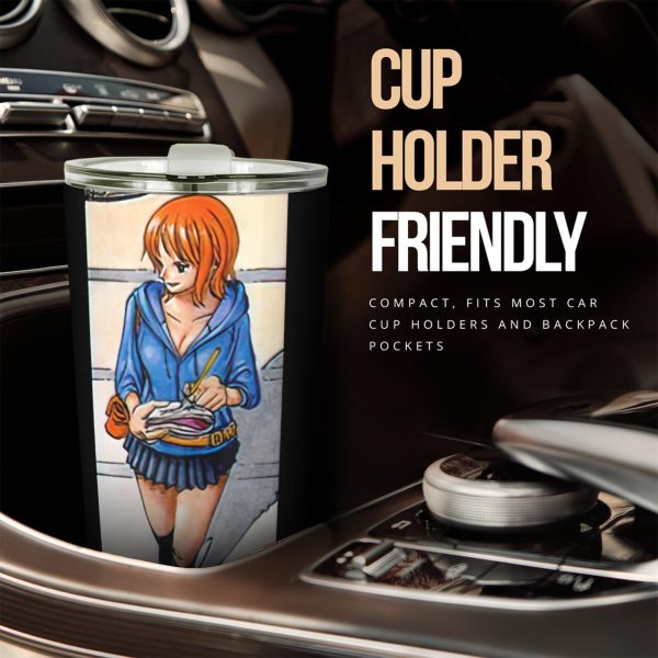 Nami Car Tumbler Cup One Piece Anime Car Accessories