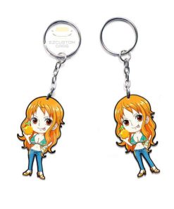 nami keychains custom one piece anime car accessories zlegn