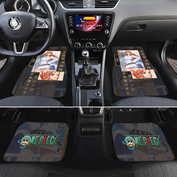 nami one piece car floor mats x2oym