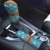 Nami Pattern Shift Knobs Car Covers Set Custom One Piece Anime Car Accessories