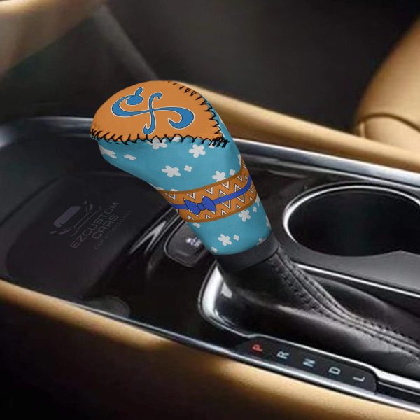nami pattern shift knobs car covers set custom one piece anime car accessories o2fjx
