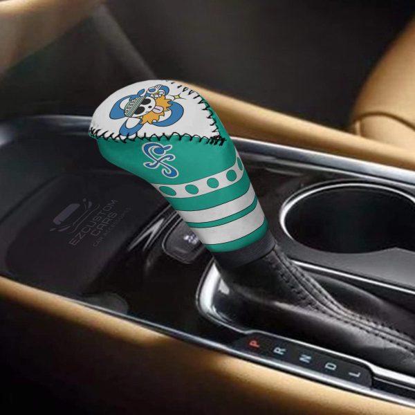 nami pattern shift knobs car covers set custom one piece anime car accessories vcxor